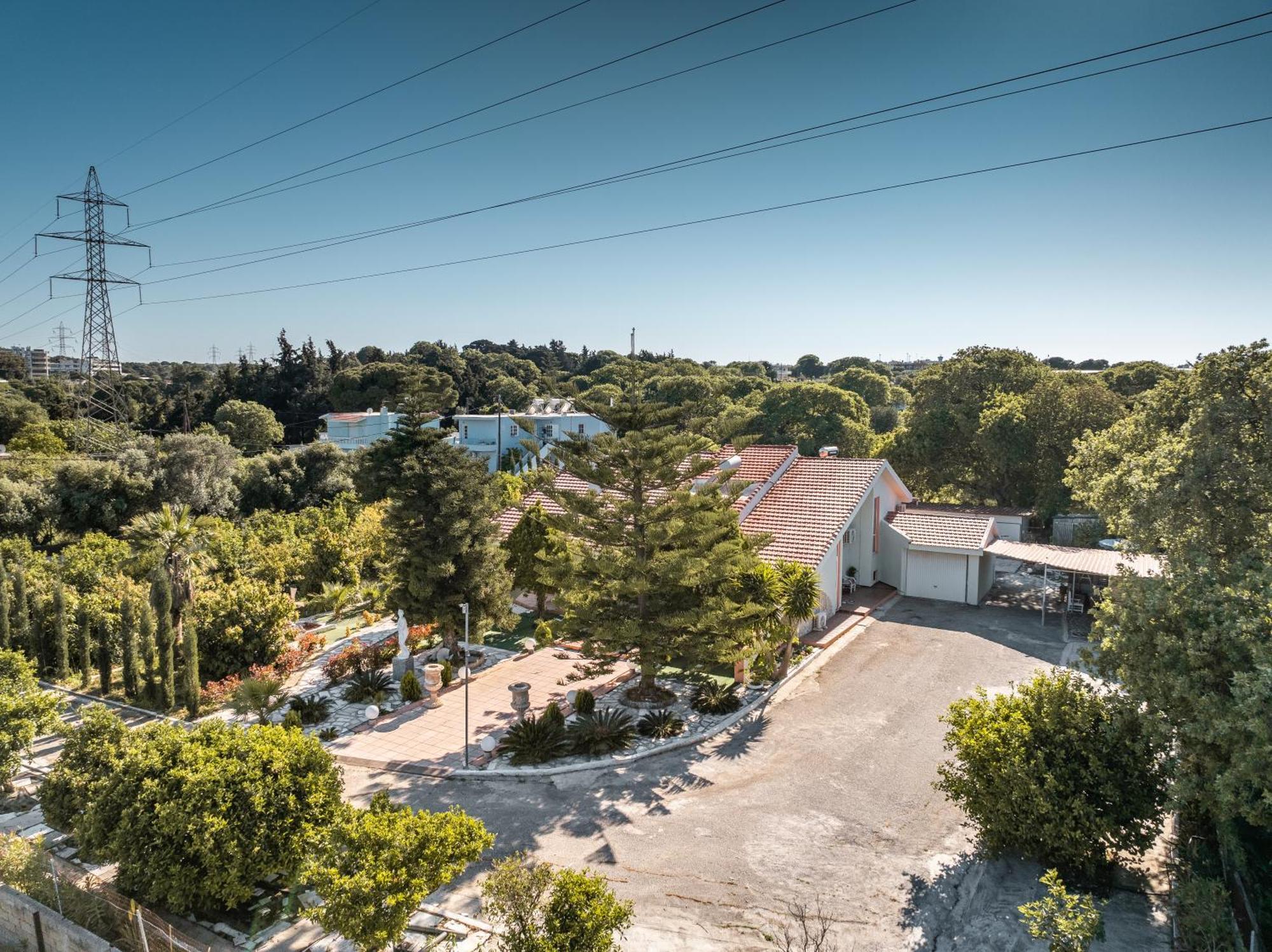 Artzy Villa Rhodes City Exterior photo